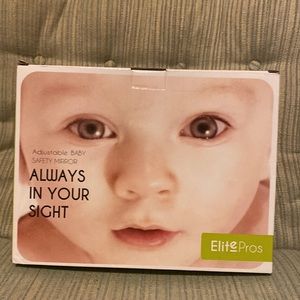 ELITE PROS ADJUSTABLE BABY SAFETY MIRROR